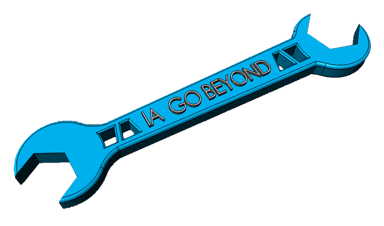 IA 3D Printed Wrench